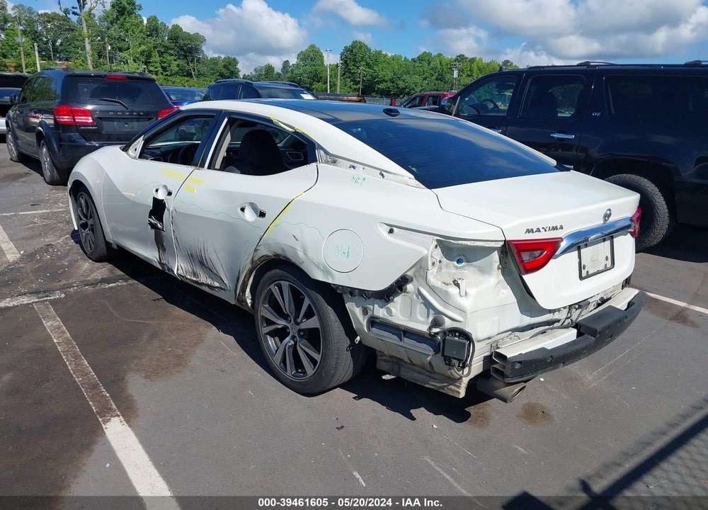 2017 NISSAN MAXIMA 3.5 SL VIN: 1N4AA6AP0HC404612