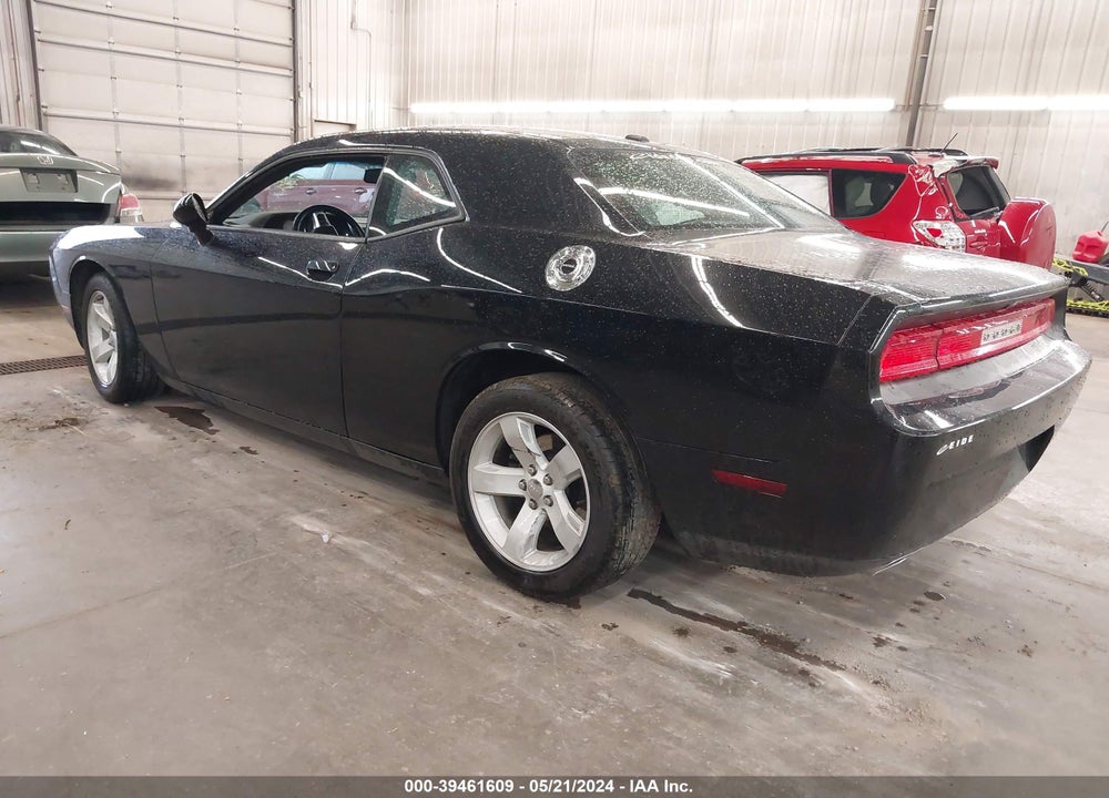 2012 DODGE CHALLENGER SXT VIN: 2C3CDYAG3CH246895