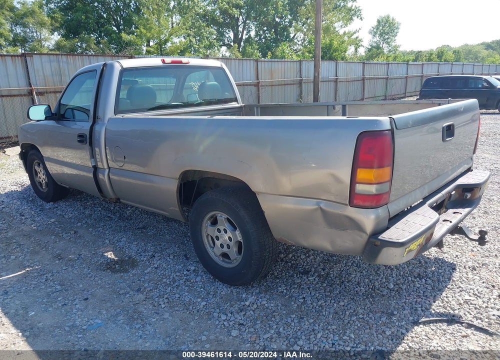 2001 CHEVROLET SILVERADO 1500 VIN: 1GCEC14W61Z153917