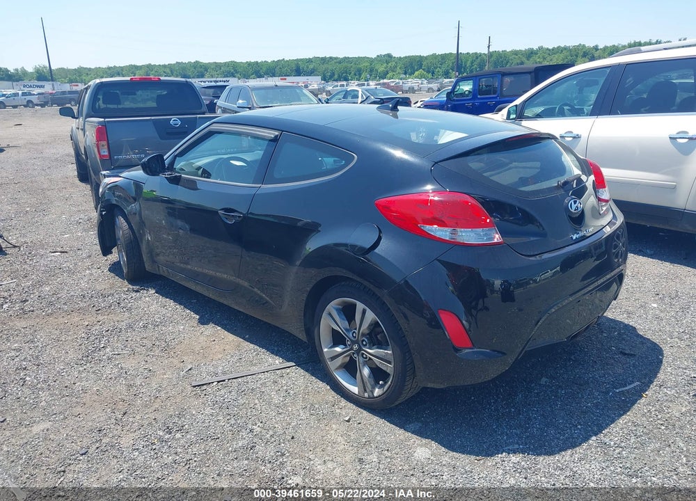 2017 HYUNDAI VELOSTER VALUE EDITION VIN: KMHTC6AD9HU322905