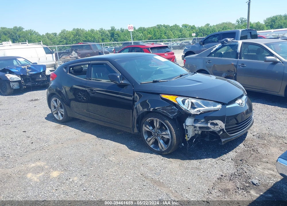 2017 HYUNDAI VELOSTER VALUE EDITION VIN: KMHTC6AD9HU322905