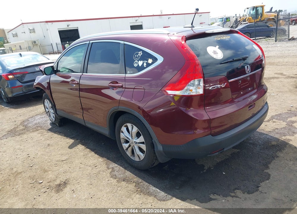 2012 HONDA CR-V EX-L VIN: 5J6RM3H74CL017895