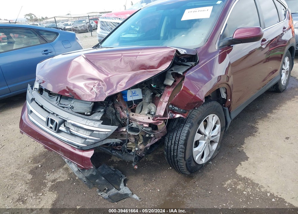 2012 HONDA CR-V EX-L VIN: 5J6RM3H74CL017895