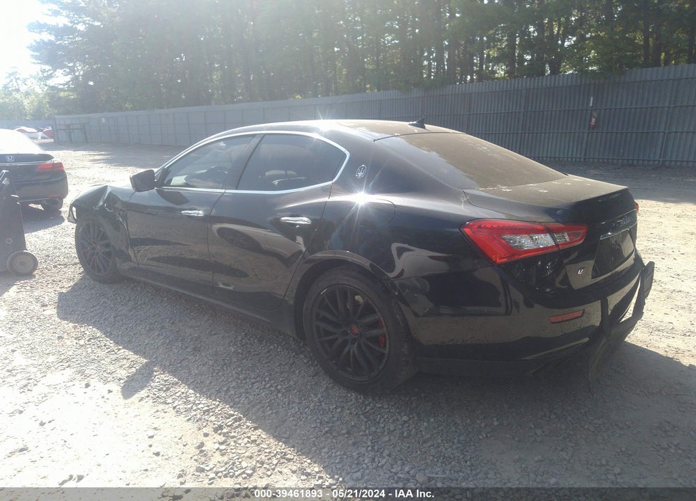 2016 MASERATI GHIBLI S Q4 VIN: ZAM57RTA6G1168414