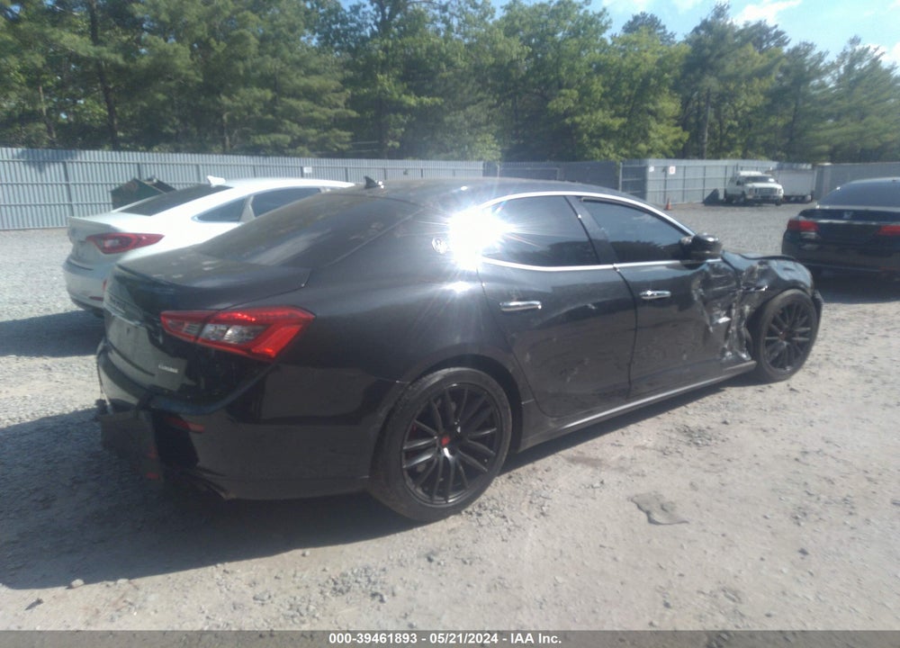 2016 MASERATI GHIBLI S Q4 VIN: ZAM57RTA6G1168414