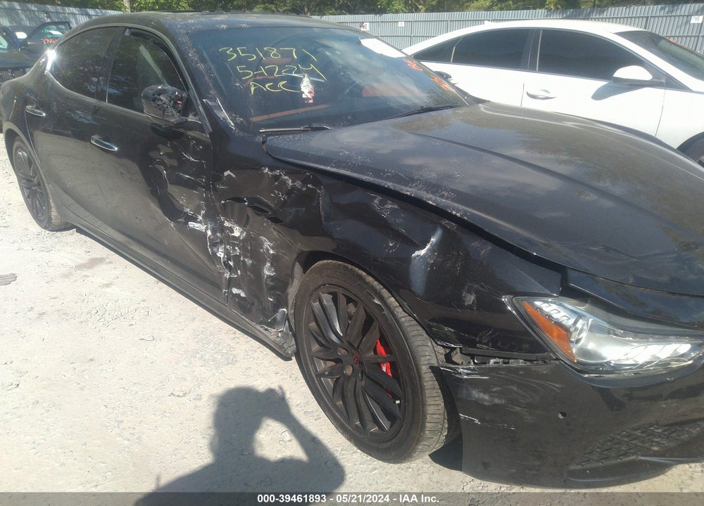 2016 MASERATI GHIBLI S Q4 VIN: ZAM57RTA6G1168414