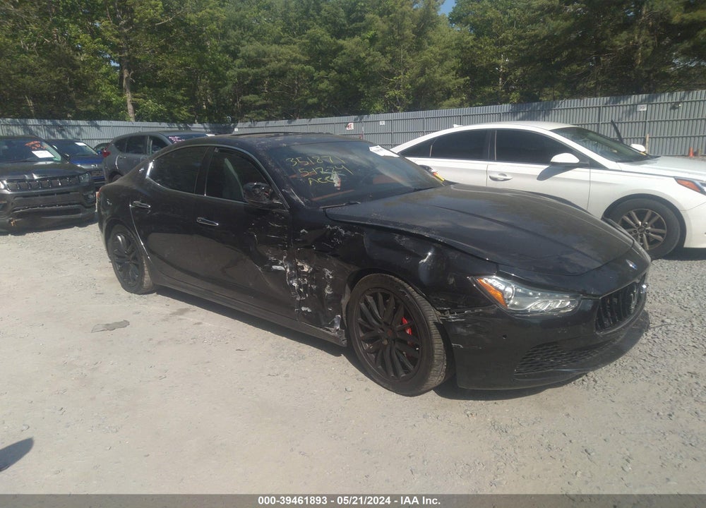 2016 MASERATI GHIBLI S Q4 VIN: ZAM57RTA6G1168414