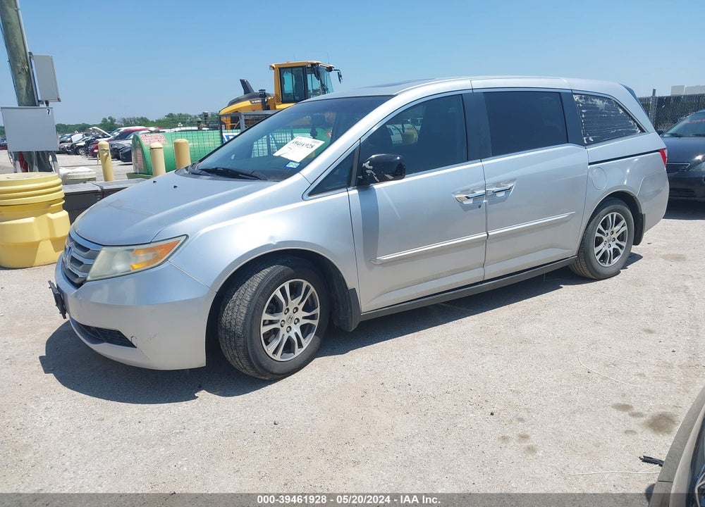 2011 HONDA ODYSSEY EX-L VIN: 5FNRL5H65BB050787