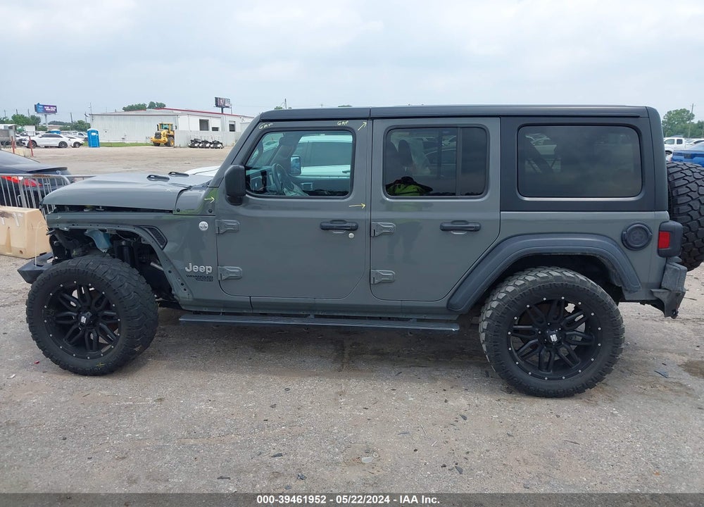 2018 JEEP WRANGLER UNLIMITED SPORT S 4X4 VIN: 1C4HJXDG9JW229131