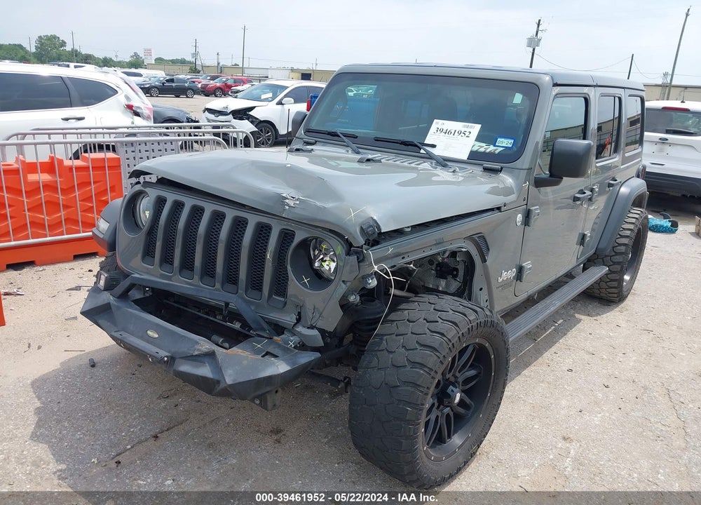 2018 JEEP WRANGLER UNLIMITED SPORT S 4X4 VIN: 1C4HJXDG9JW229131