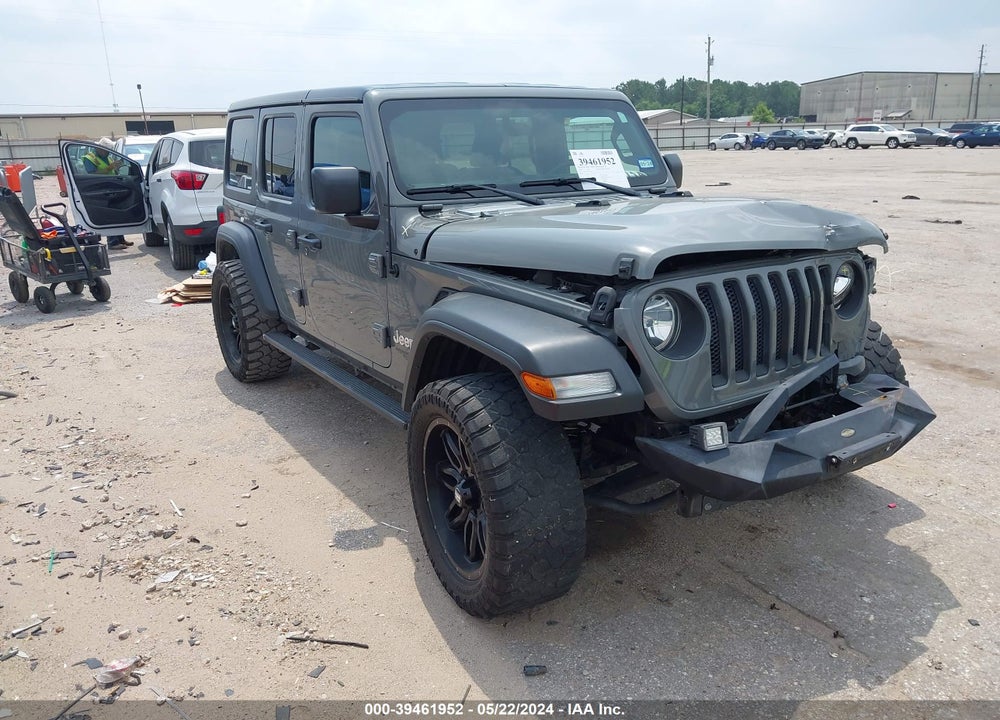 2018 JEEP WRANGLER UNLIMITED SPORT S 4X4 VIN: 1C4HJXDG9JW229131