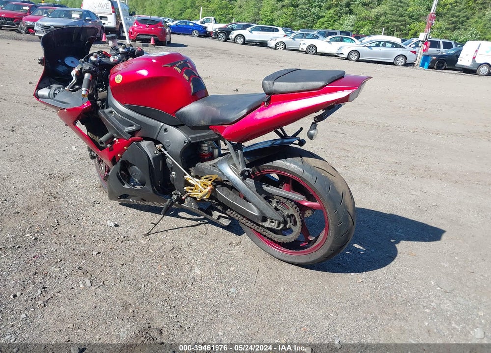 2007 YAMAHA YZFR6 S VIN: JYARJ06E27A036280