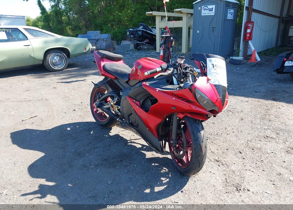 2007 YAMAHA YZFR6 S VIN: JYARJ06E27A036280
