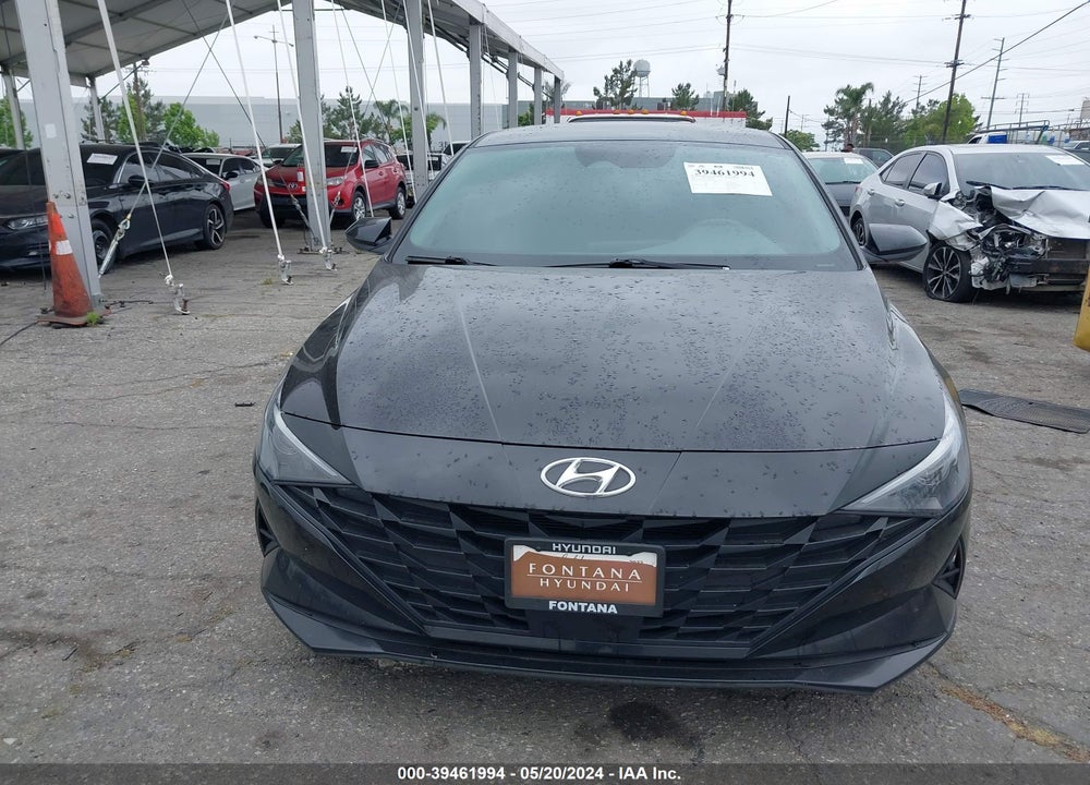 2022 HYUNDAI ELANTRA SEL VIN: KMHLS4AG4NU260861