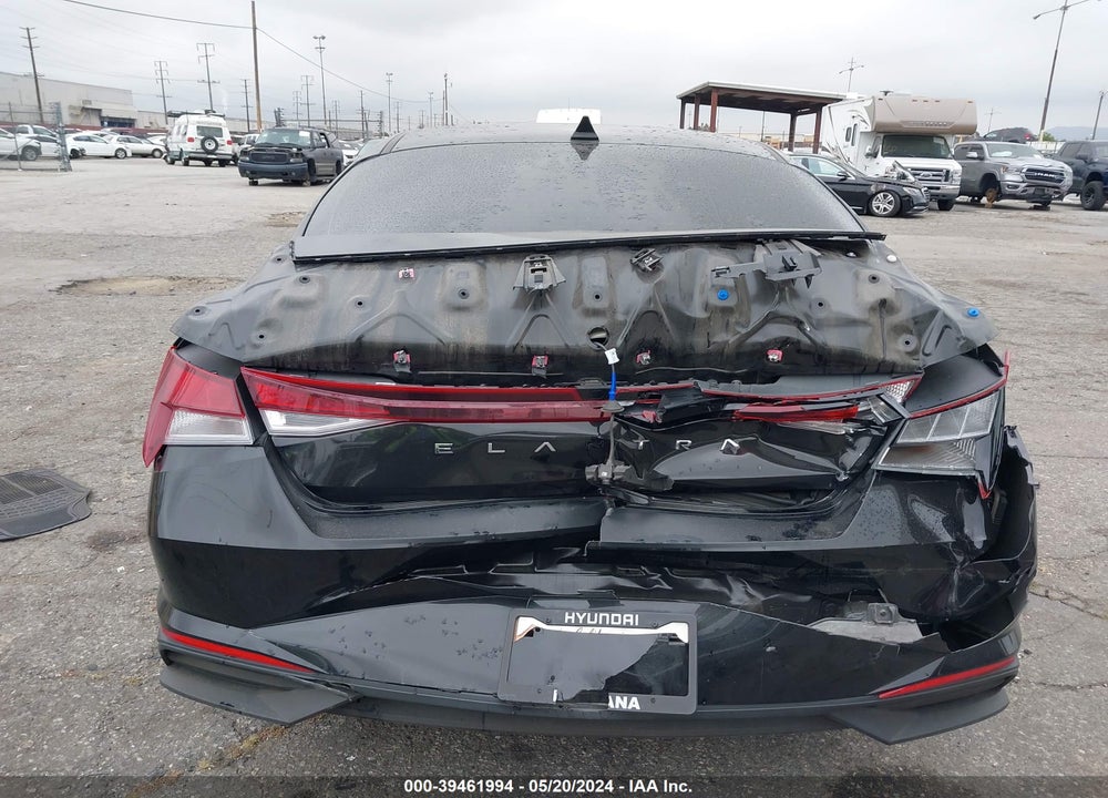 2022 HYUNDAI ELANTRA SEL VIN: KMHLS4AG4NU260861