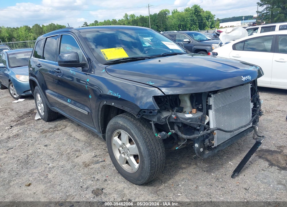 2012 JEEP GRAND CHEROKEE LAREDO VIN: 1C4RJFAG5CC346471