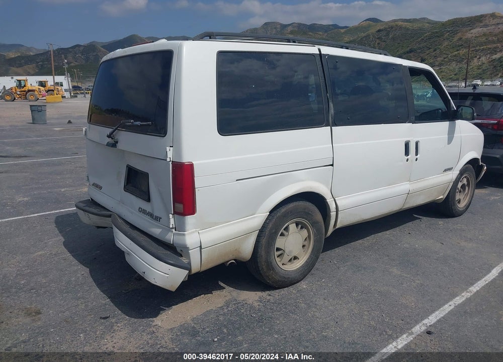 2000 CHEVROLET ASTRO VIN: 1GNDM19W7YB196755