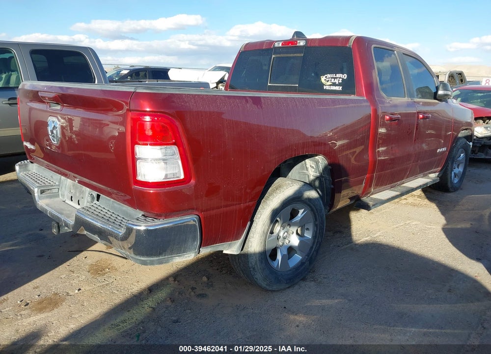 2022 RAM 1500 LONE STAR QUAD CAB 4X2 6'4 BOX VIN: 1C6RREBT6NN228071