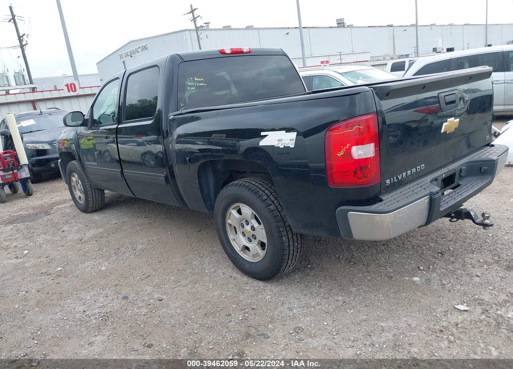 2013 CHEVROLET SILVERADO 1500 LT VIN: 3GCPKSE72DG291340