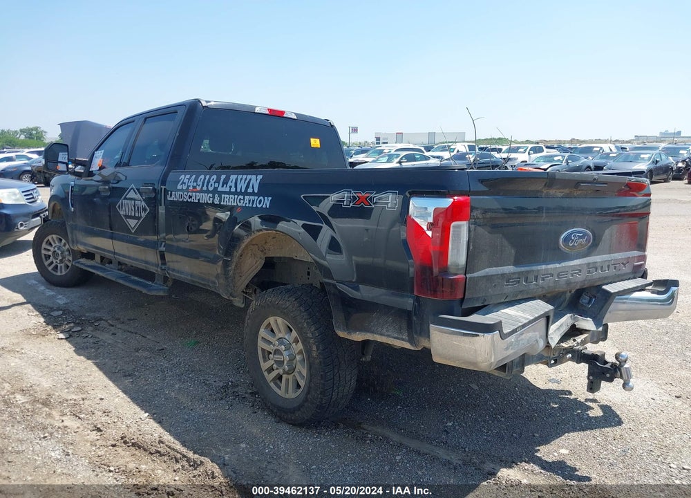 2019 FORD F-250 XLT VIN: 1FT7W2B64KEF52293