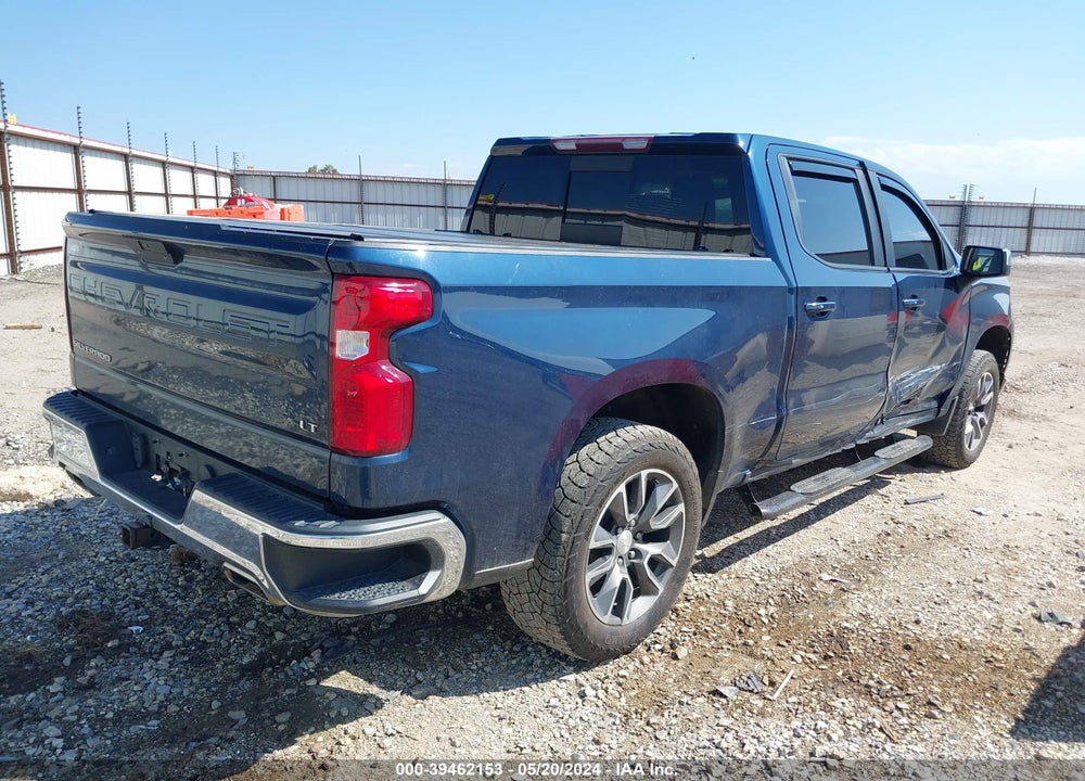 2019 CHEVROLET SILVERADO 1500 LT VIN: 3GCUYDED4KG161057