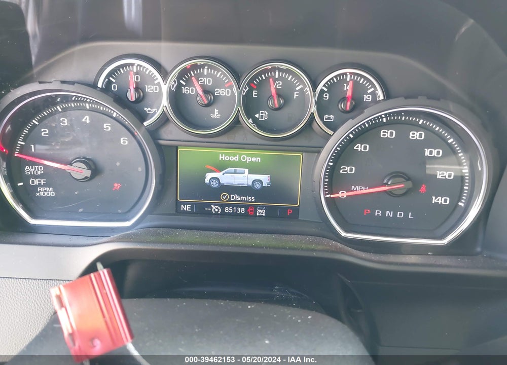 2019 CHEVROLET SILVERADO 1500 LT VIN: 3GCUYDED4KG161057