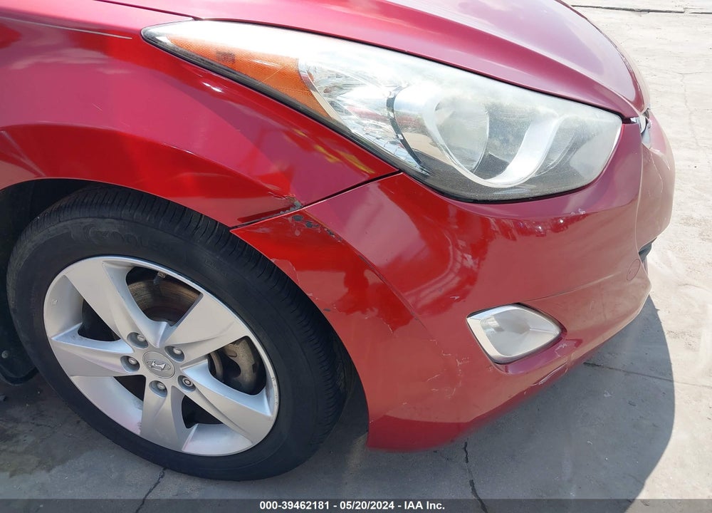 2013 HYUNDAI ELANTRA GLS VIN: 5NPDH4AE1DH320030