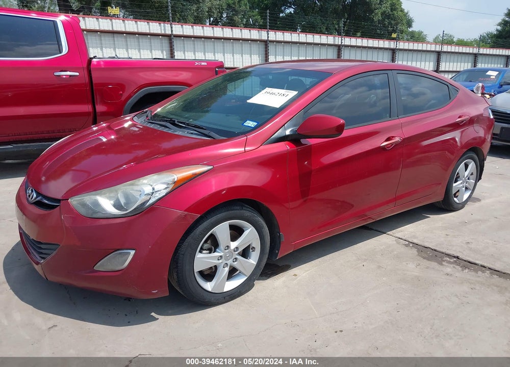 2013 HYUNDAI ELANTRA GLS VIN: 5NPDH4AE1DH320030