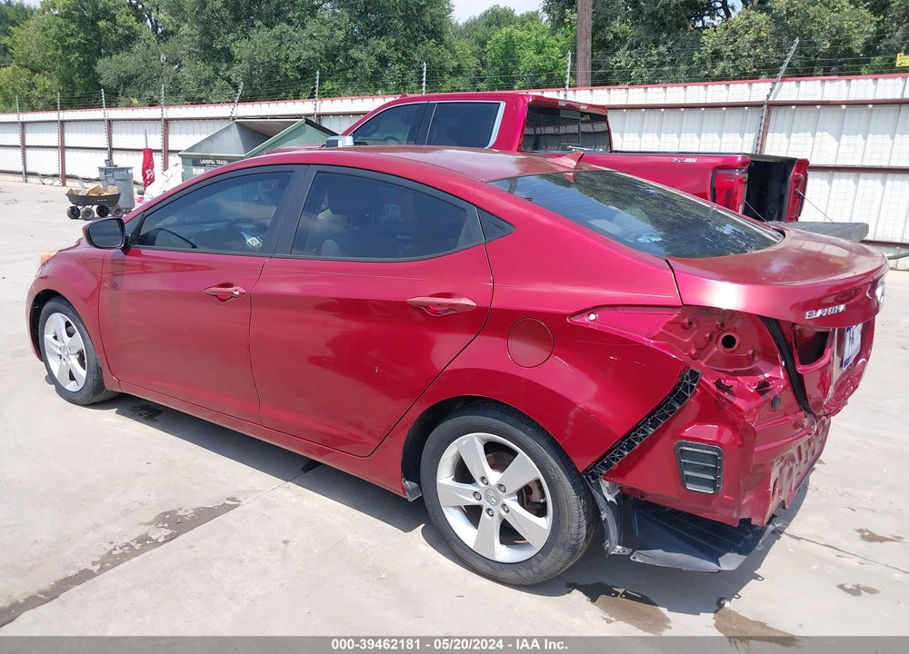 2013 HYUNDAI ELANTRA GLS VIN: 5NPDH4AE1DH320030