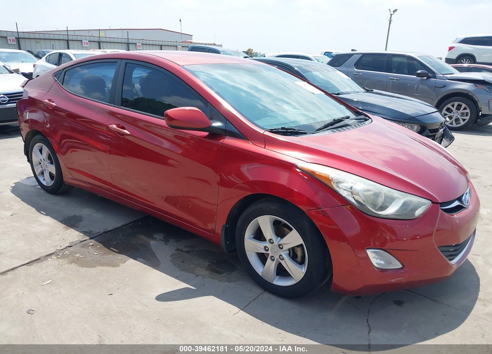 2013 HYUNDAI ELANTRA GLS VIN: 5NPDH4AE1DH320030