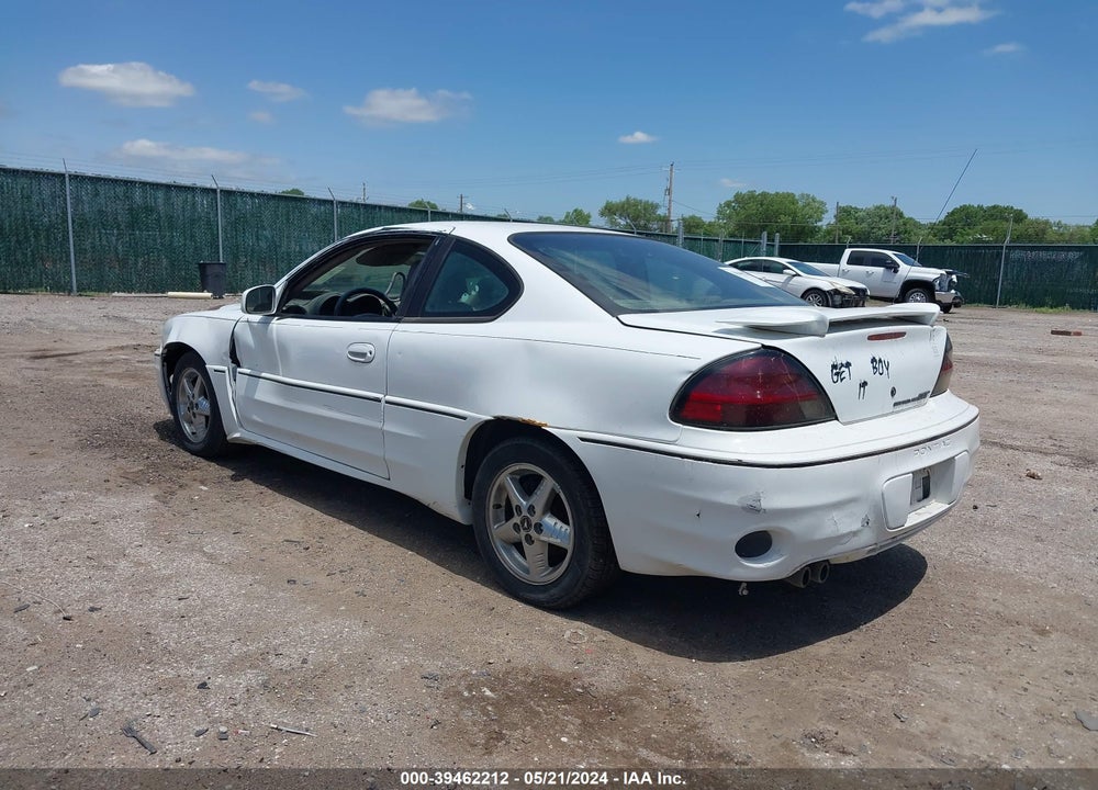 2001 PONTIAC GRAND AM GT1 VIN: 1G2NV12E31M566612