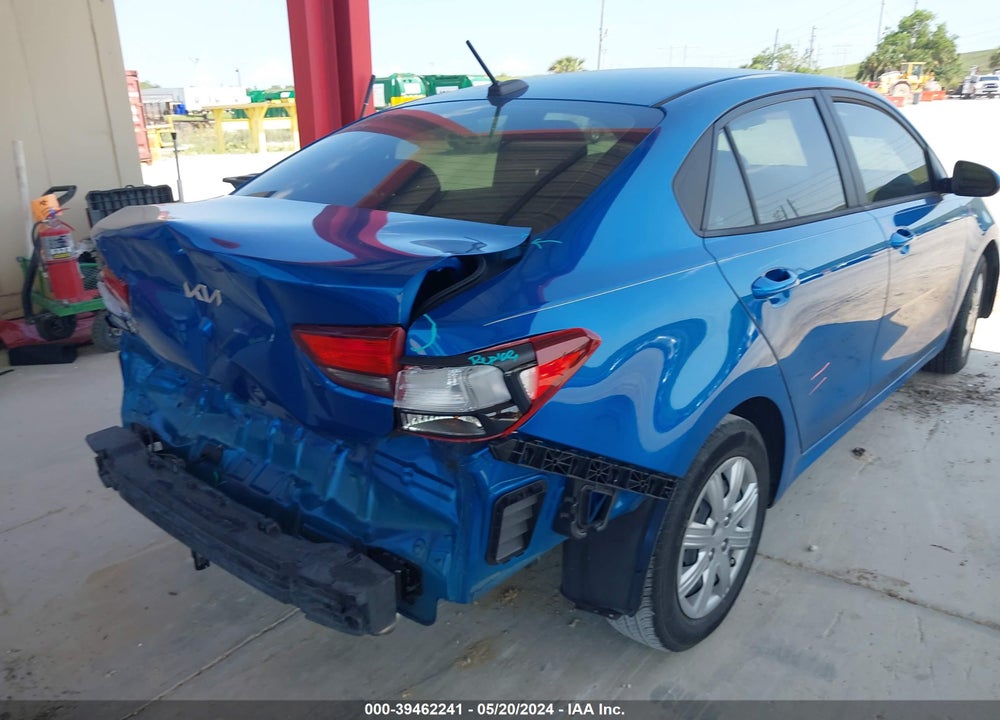 2022 KIA RIO S VIN: 3KPA24AD8NE468533