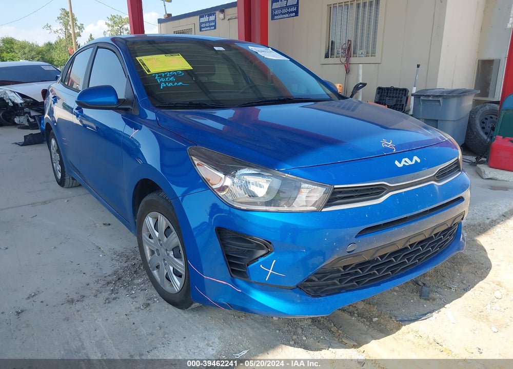 2022 KIA RIO S VIN: 3KPA24AD8NE468533