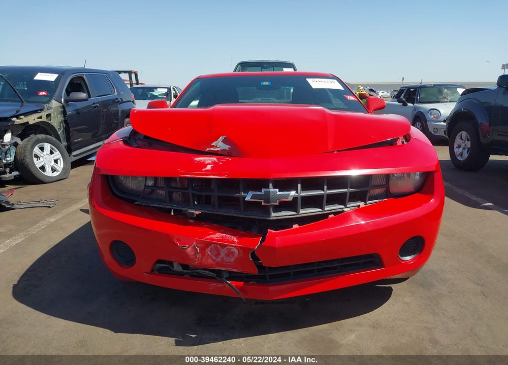 2013 CHEVROLET CAMARO 1LS VIN: 2G1FE1E31D9129891
