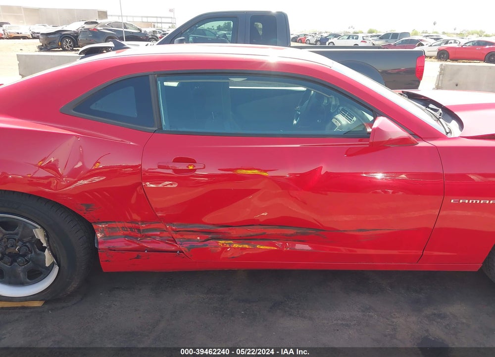 2013 CHEVROLET CAMARO 1LS VIN: 2G1FE1E31D9129891