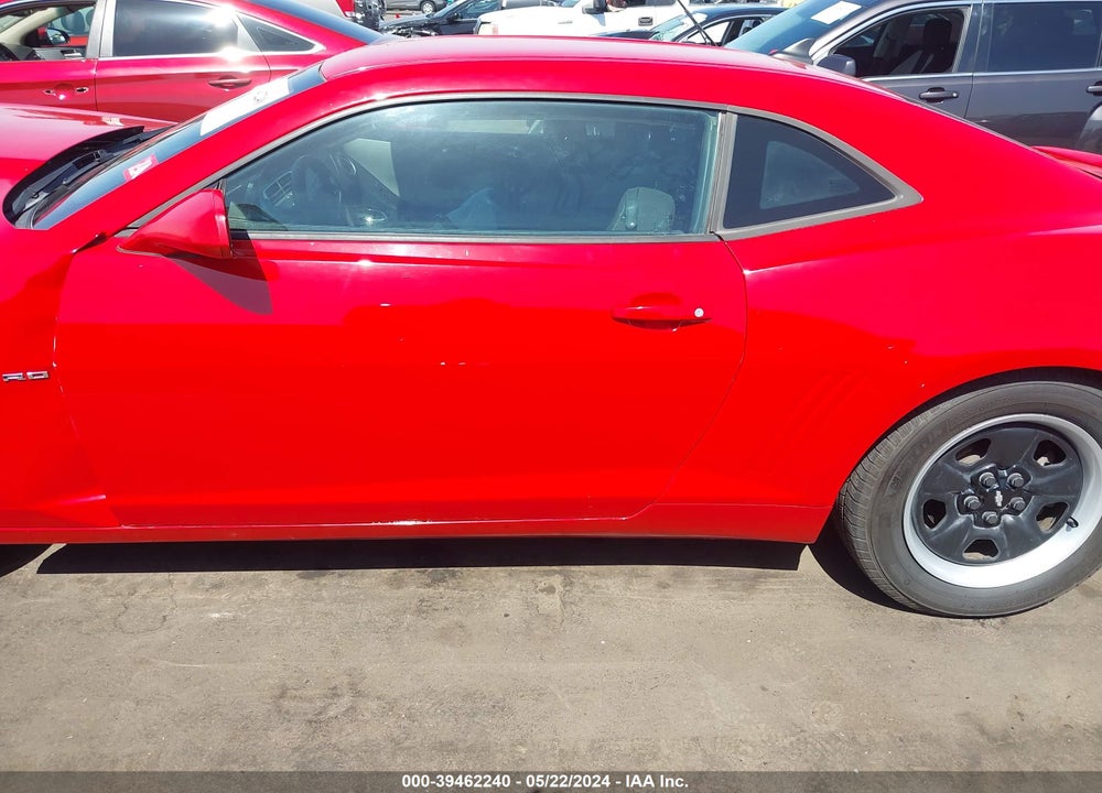 2013 CHEVROLET CAMARO 1LS VIN: 2G1FE1E31D9129891