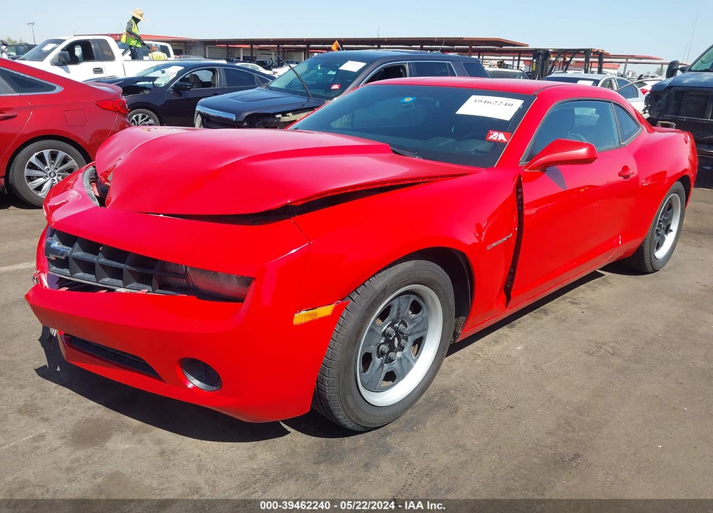 2013 CHEVROLET CAMARO 1LS VIN: 2G1FE1E31D9129891
