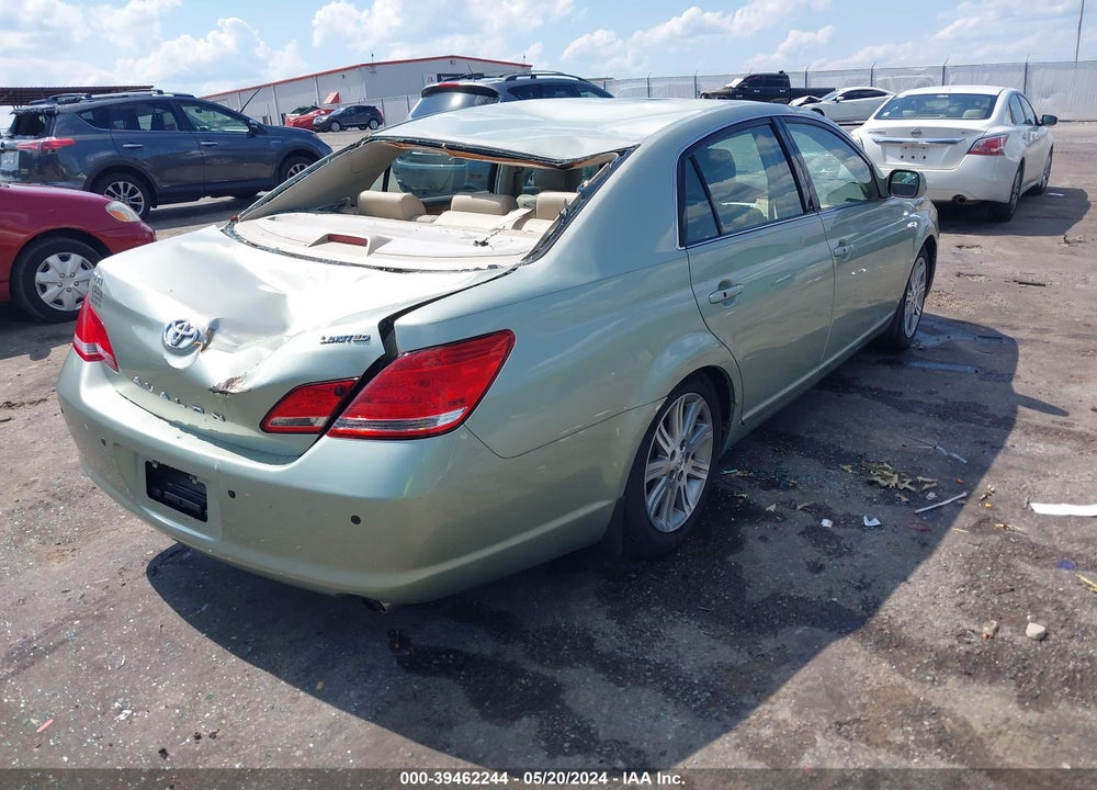 2006 TOYOTA AVALON LIMITED VIN: 4T1BK36B06U092530