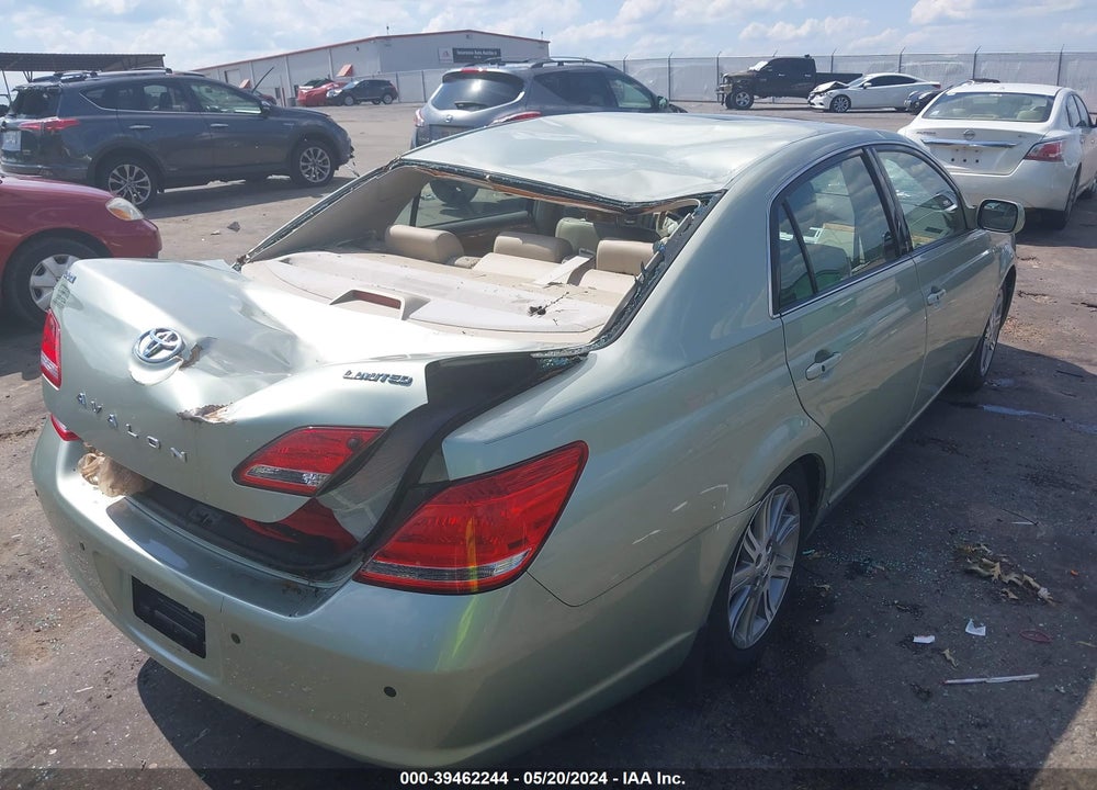 2006 TOYOTA AVALON LIMITED VIN: 4T1BK36B06U092530