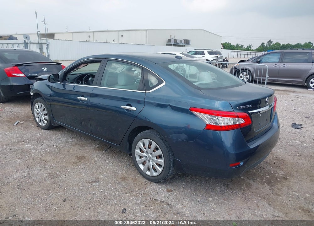 2015 NISSAN SENTRA SV VIN: 3N1AB7AP5FY323741