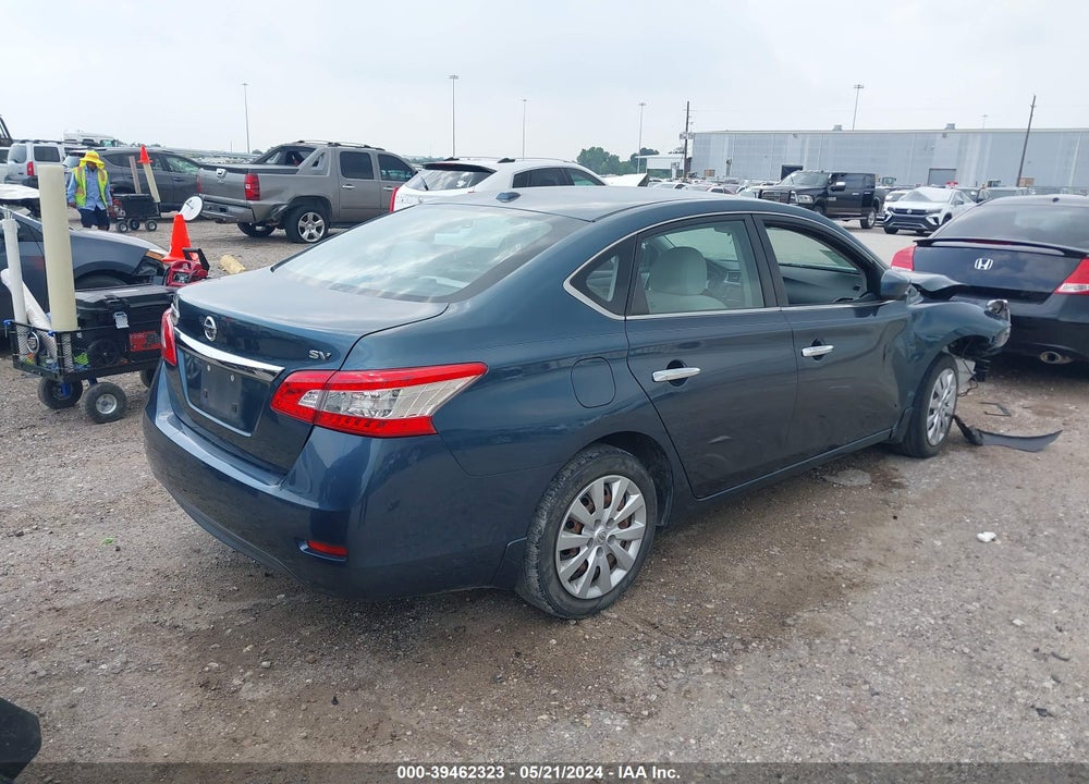 2015 NISSAN SENTRA SV VIN: 3N1AB7AP5FY323741
