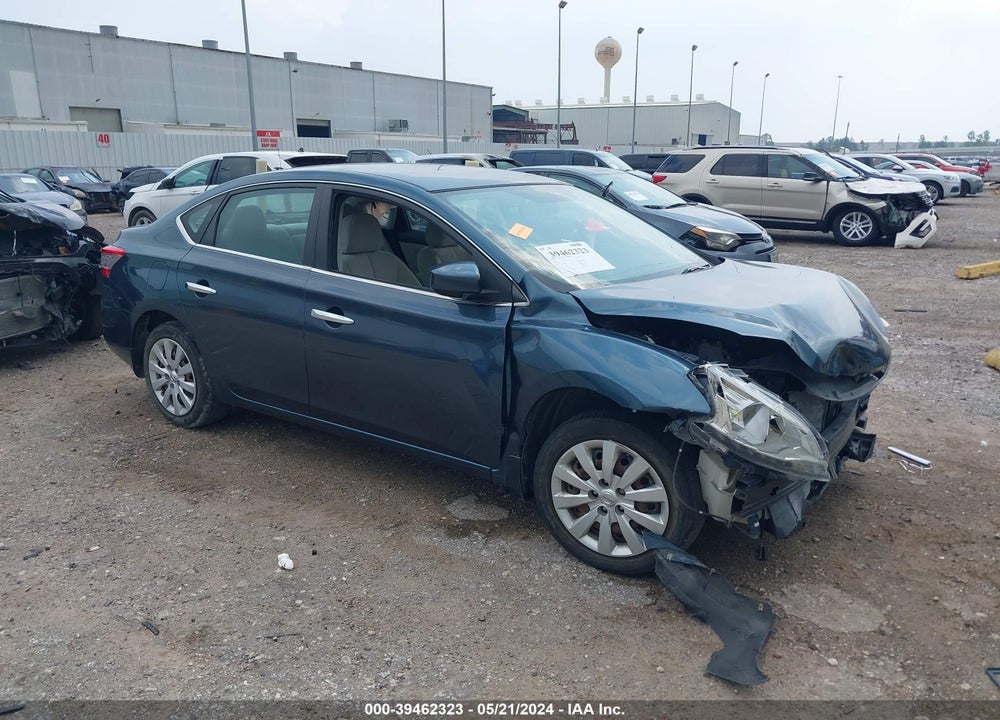 2015 NISSAN SENTRA SV VIN: 3N1AB7AP5FY323741
