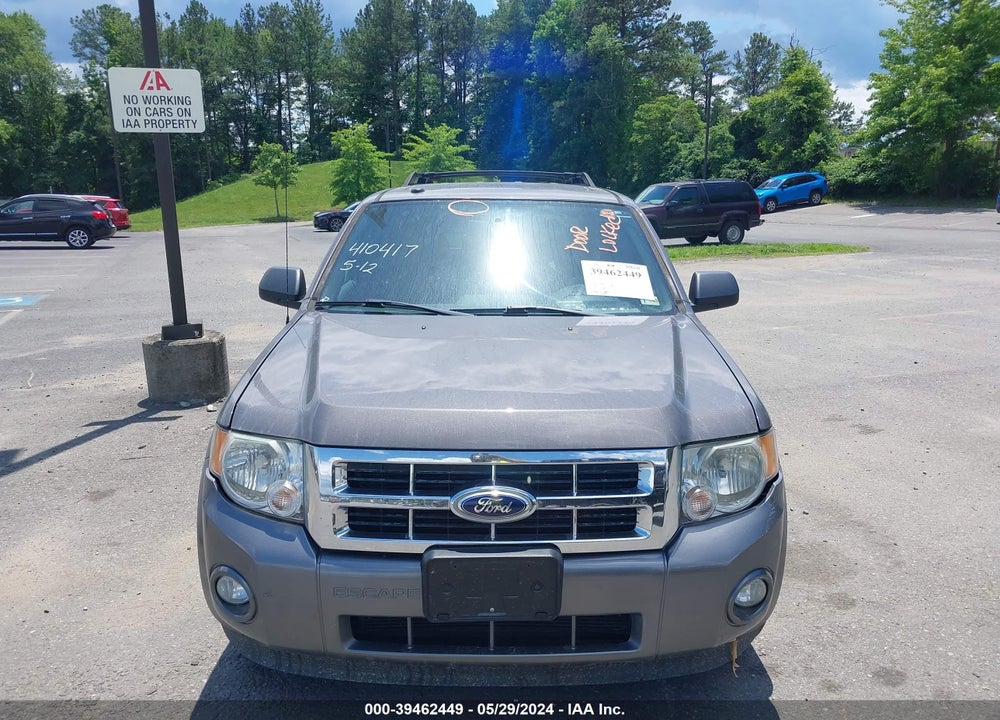 2012 FORD ESCAPE XLT VIN: 1FMCU9DG1CKC74065
