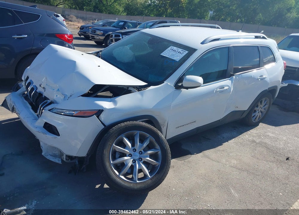 2018 JEEP CHEROKEE LIMITED FWD VIN: 1C4PJLDB5JD554069