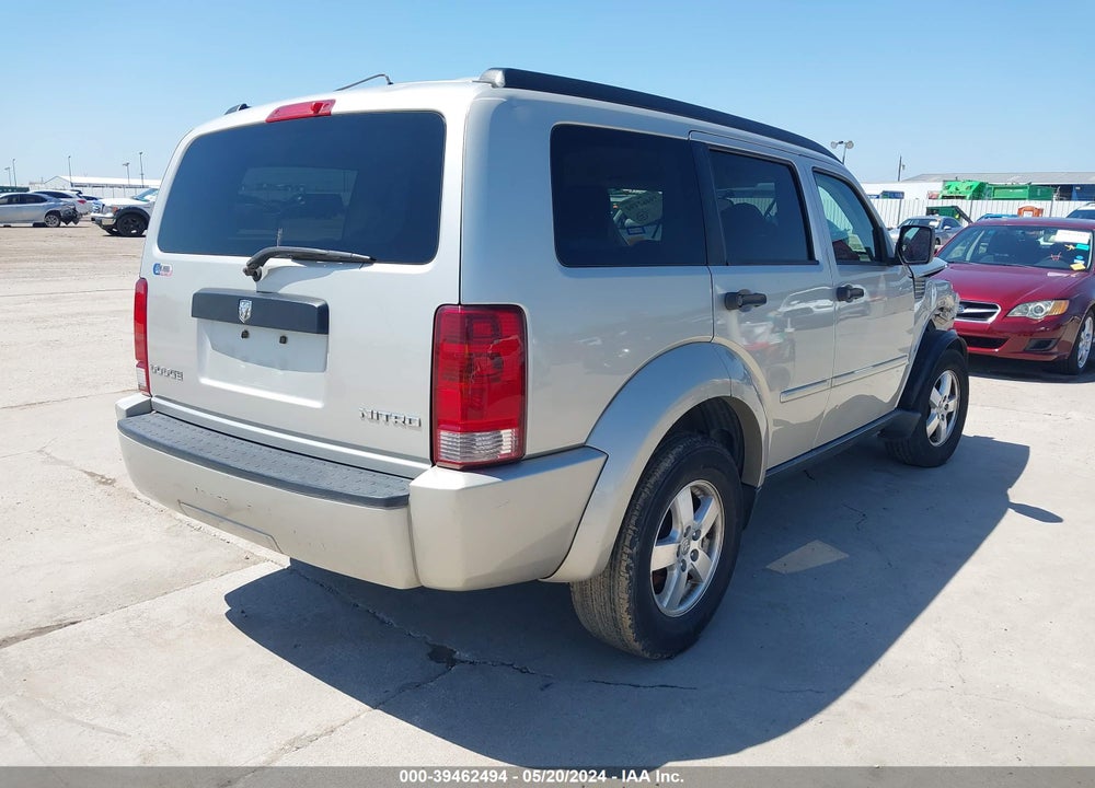 2009 DODGE NITRO SE VIN: 1D8GT28K99W513413