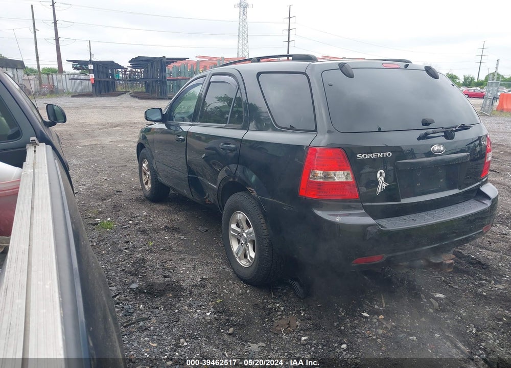 2009 KIA SORENTO EX VIN: KNDJC736995882726