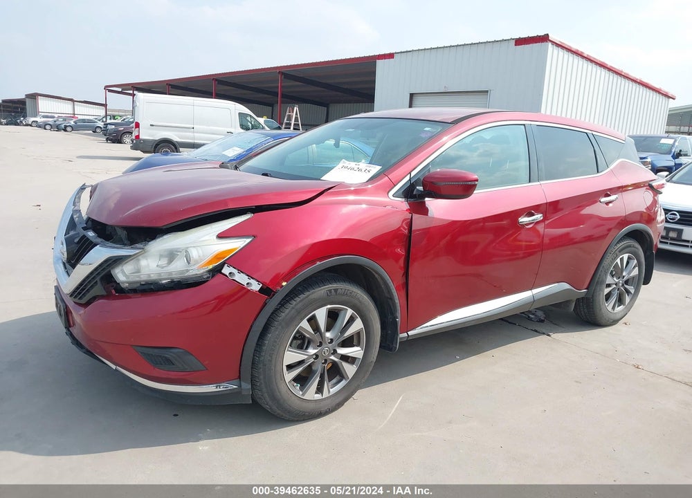 2017 NISSAN MURANO S VIN: 5N1AZ2MH9HN149779