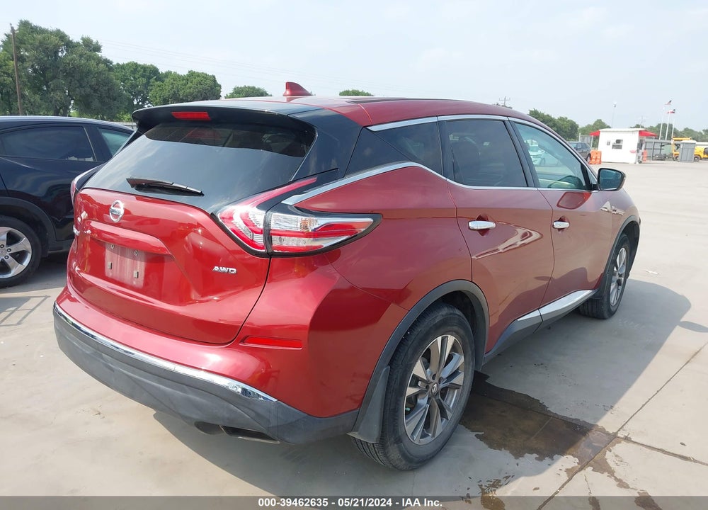 2017 NISSAN MURANO S VIN: 5N1AZ2MH9HN149779