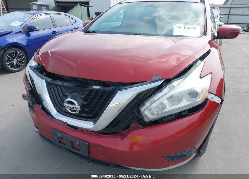 2017 NISSAN MURANO S VIN: 5N1AZ2MH9HN149779
