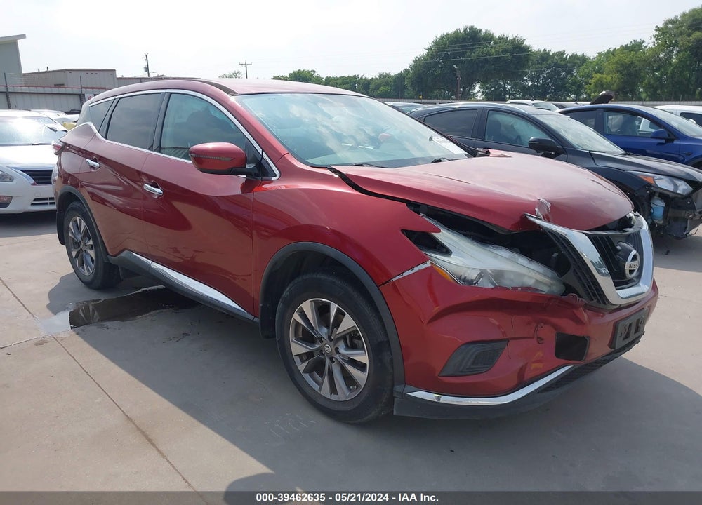 2017 NISSAN MURANO S VIN: 5N1AZ2MH9HN149779